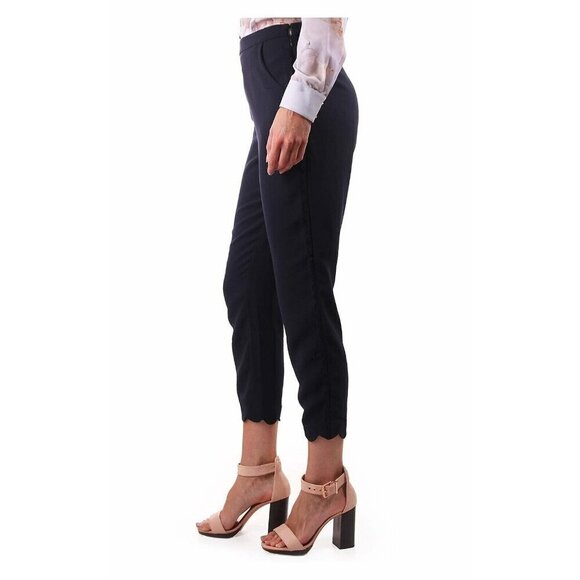 BNWT Ted Baker London Dyanni Scallop Hem Pants - Picture 7 of 15